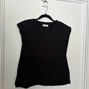 Babaton Black Muscle Tee
